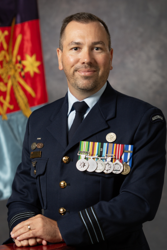 Wing Commander Adam Carroll