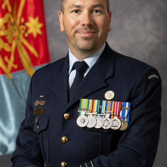 Wing Commander Adam Carroll