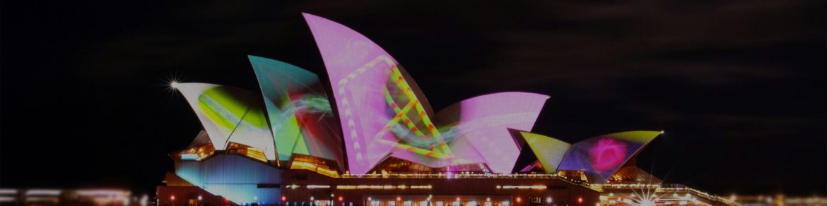 Photo of Sydney Opera House during Vivid