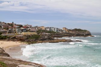 Tamarama Beach on the coastal walk from Bondi to Coogee in Sydney, Australia