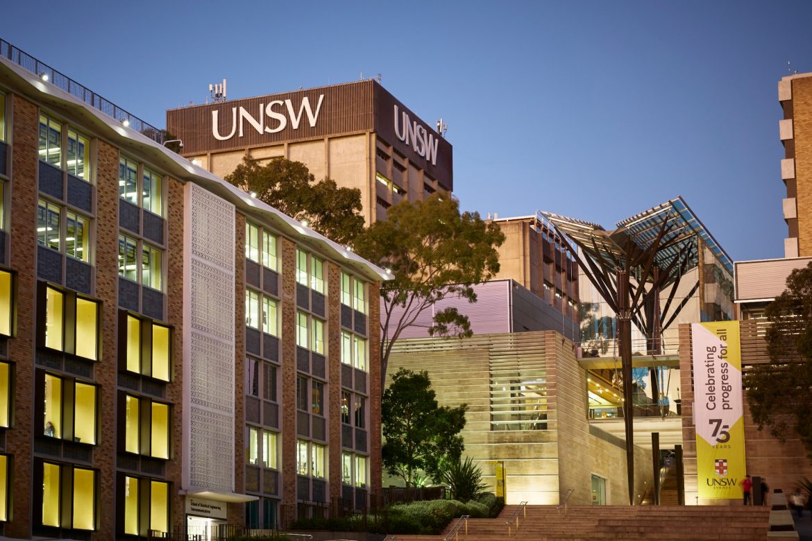 UNSW 75th anniversary banner