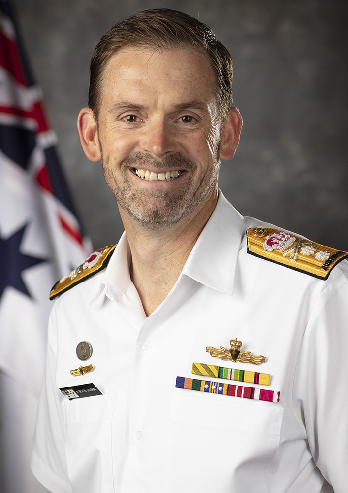 Rear Admirial Stephen Hughes, CSC, RAN