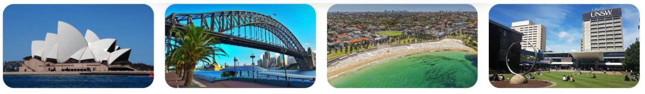 images of sydney and UNSW